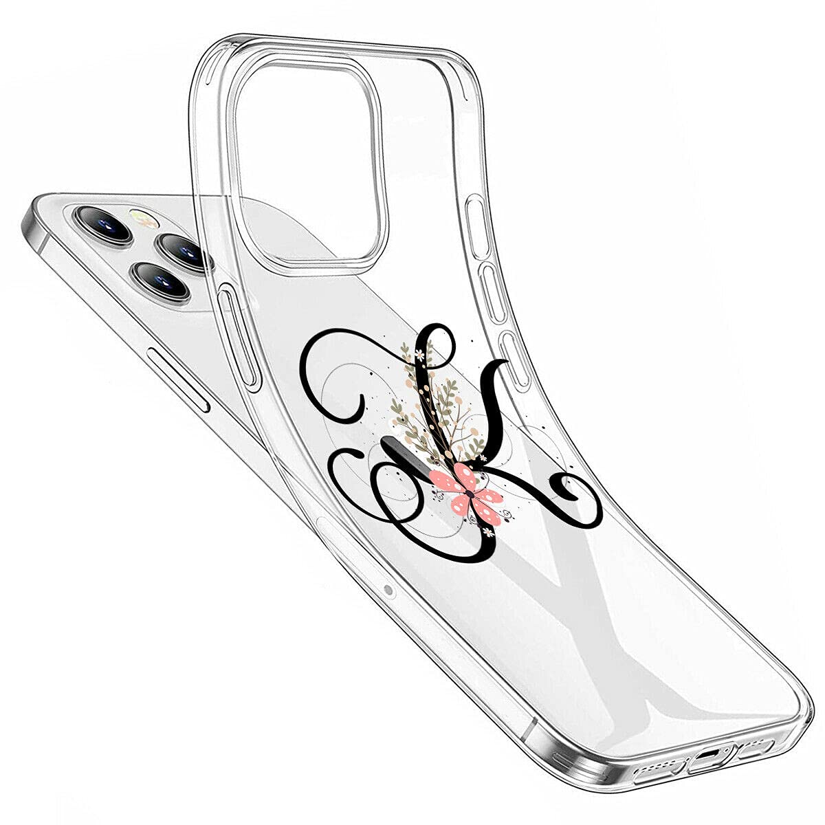 Mixroom - Cover Custodia Case In TPU Silicone Morbida Sfondo Trasparente Per HUAWEI P40 LITE Fantasia Cane Su Cuore T510