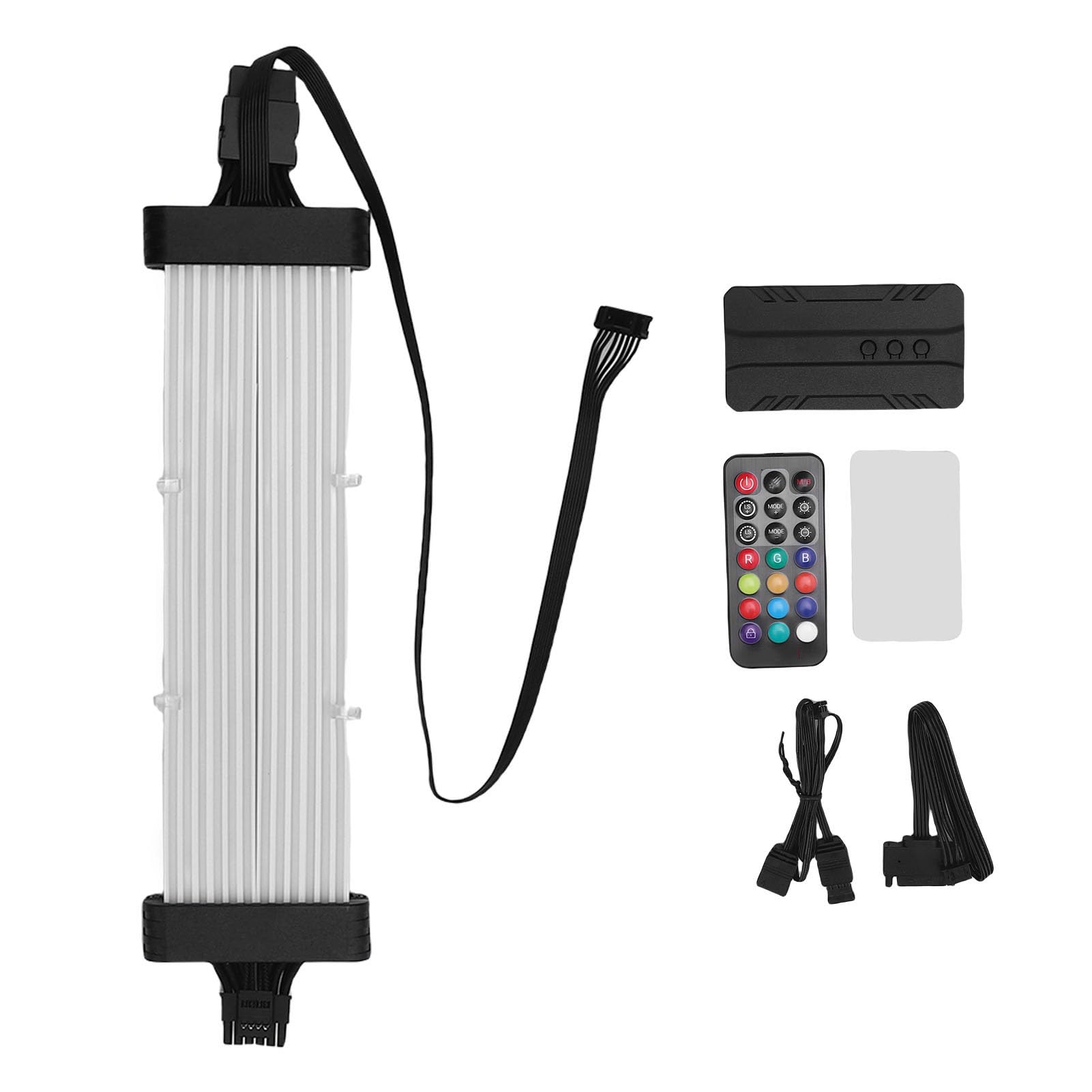 CHICIRIS ARGB PSU Cable Neon Line Soft 5V LED Strips for Computer Case