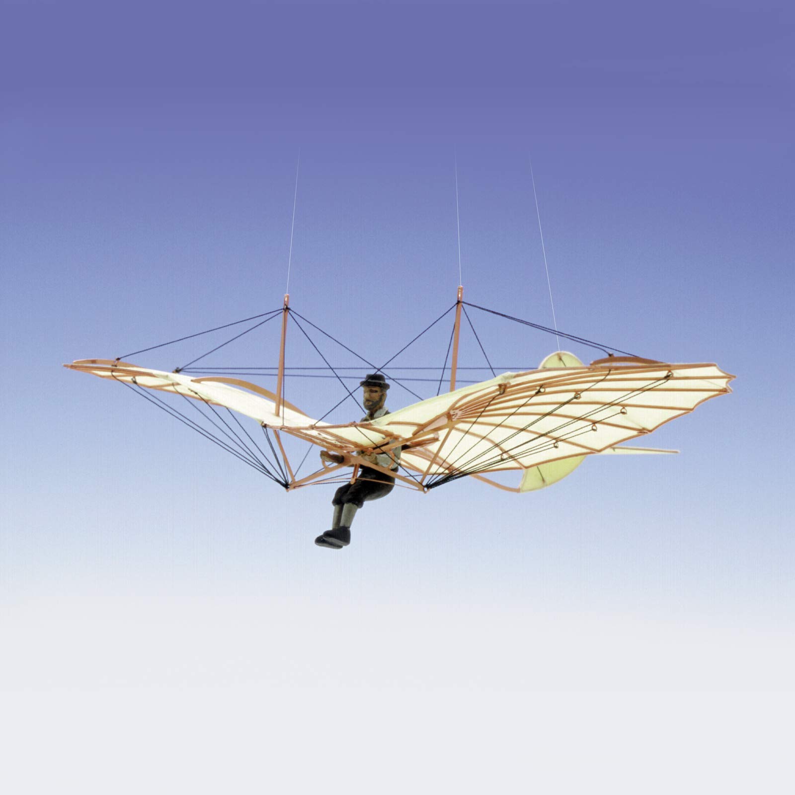 Lilienthal Glider 1894 - miedź (1:48) Aerobase A005 model samolotu zestaw do montażu model samolotu