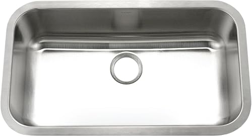 Vista 7 de Houzer Eston - Fregadero de cocina de acero inoxidable, fregadero de 32 pulgadas de montaje inferior, duradero y versátil, esencial para el hogar