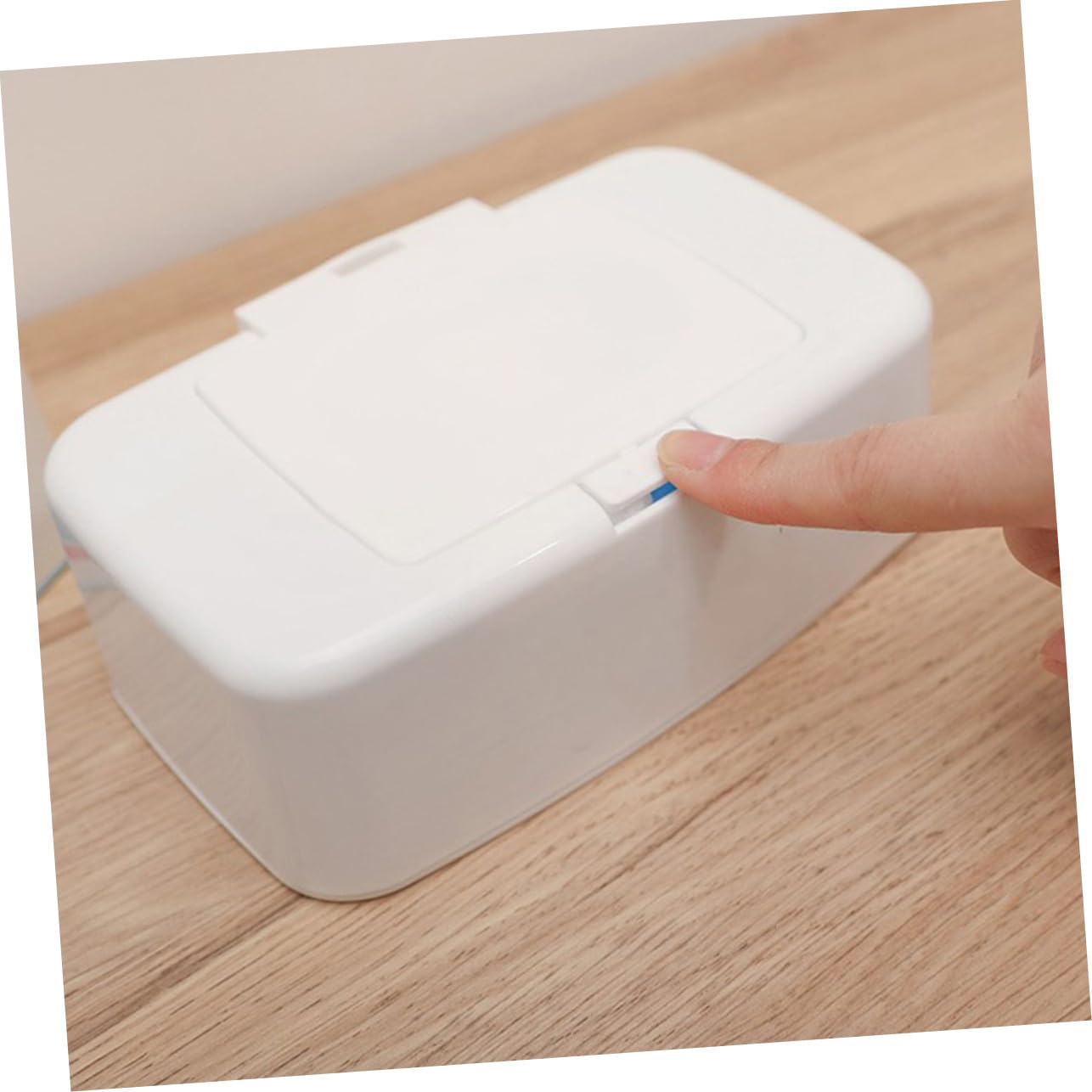 Ciieeo 6 Pcs Boîte De Rangement Décorer Étui À Mouchoirs avec Couvercle Étui À Lingettes Portable Étui À Lingettes pour Bébé Distributeur De Lingettes Portable Étui À Mouchoirs