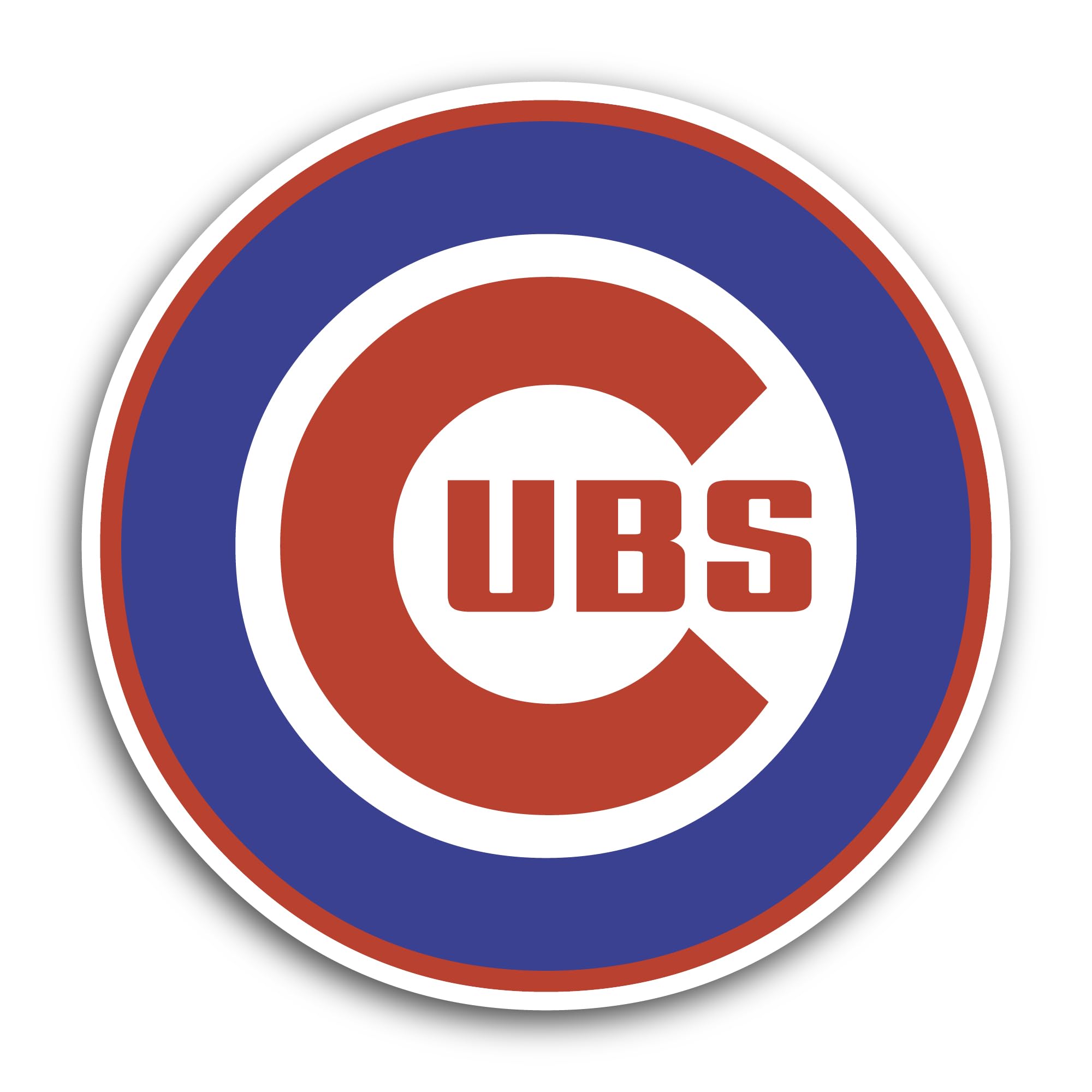 2 (Pieces) 3" and 5" Chicag0 LogoSticker, Waterproof Vinyl Decals for Many Purpose Like Cars, Trucks, Laptops, Phones, Windows and More