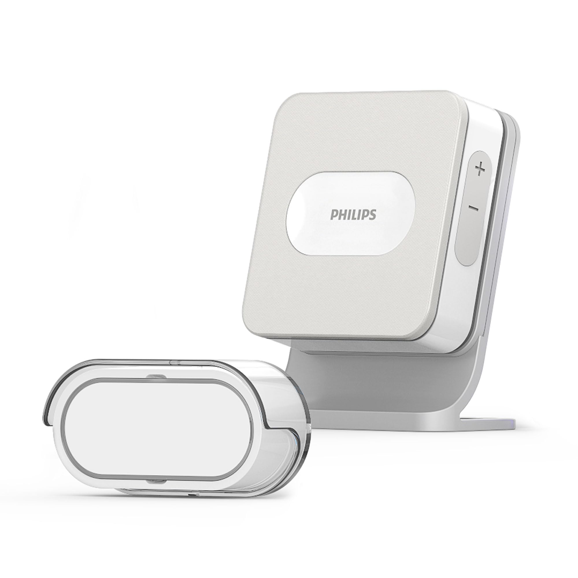 Campanello wireless Philips - Welcome Bell 300 Basic - Portata 300 m - 4 suonerie di alta qualit�