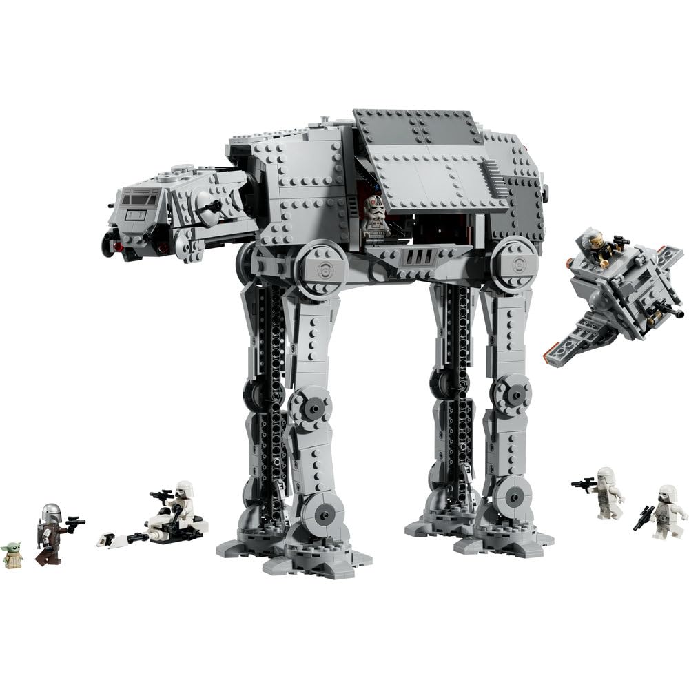 LEGO Star Wars AT-AT Resztek Imperium i INT-4 75454 | Maszyna krocząca, zabawka dla 10-latka, prezent Star Wars dla dzieci, model do ekspozycji, 1453 elementy