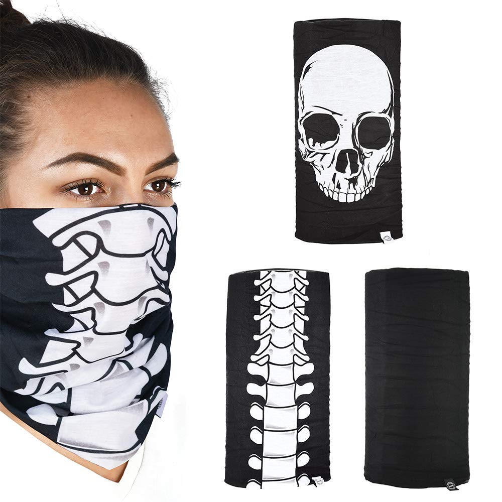Oxford Comfy Motorcycle Balaclava Neck Tube Bike Winter Thermal Wear Skeleton