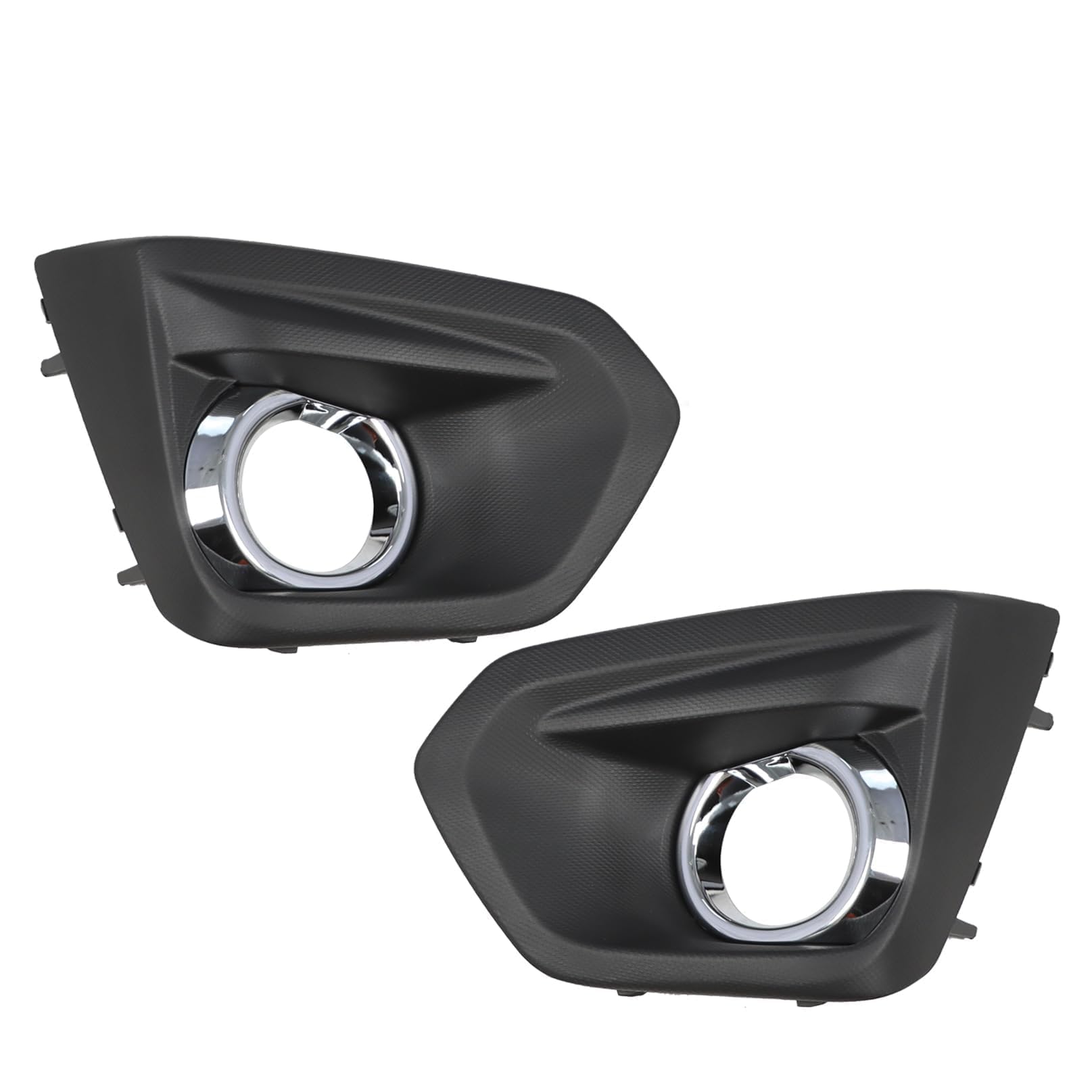 Aspaton Fog Light Bezel Compatible with Impreza 2012-2014 Driver and Passenger Side Fog Light Cover with Chrome Trim 57731FJ030 57731FJ020 (Left and