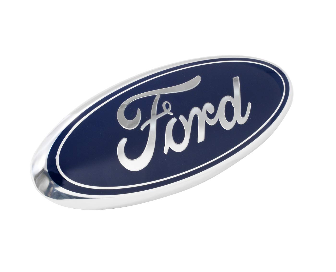 OEM Part # BT4Z-8213-B 9" Front Blue Oval Grille Emblem Made for Edge Flex Taurus X 2007-2012