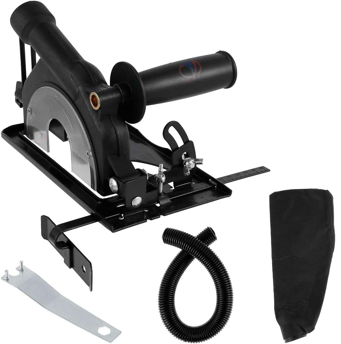 Upgraded Angle Grinder Stand, Adjustable Hand Angle Grinder Converter to Cutter Bracket, Professional Cutting Machine Woodworking Table Tool Suitable for 100-125 Angle Grinder