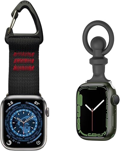 Bshirmay Correa de reloj de enfermera compatible con Apple Watch de 1.4961.575 pulgadas, serie 9Ultra 2SE87654321, correa de reloj de enfermera con
