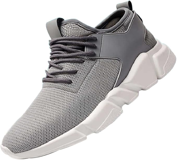 Men’s Casual Walking Shoes High Elastic Sole Gym Training Sport Sneakers