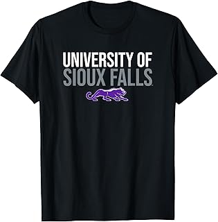 University of Sioux Falls Cougars Stacked T-Shirt