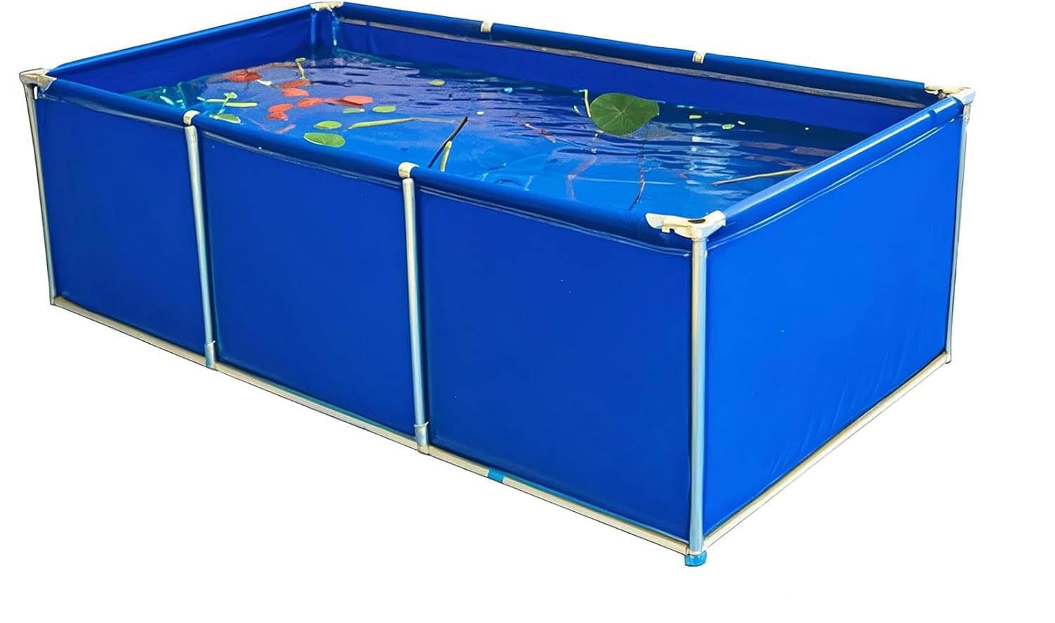 Étang à Poissons Hors Sol en Tissu Enduit de PVC