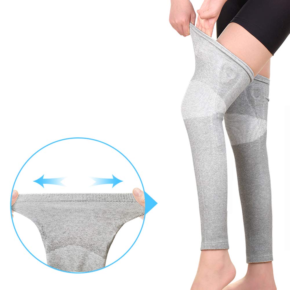 Jambières Thermiques Femme - Chaussettes Hautes Au-dessus Du Genou Pour L'hiver - Élastiques, Chaudes Et Respirantes - 6