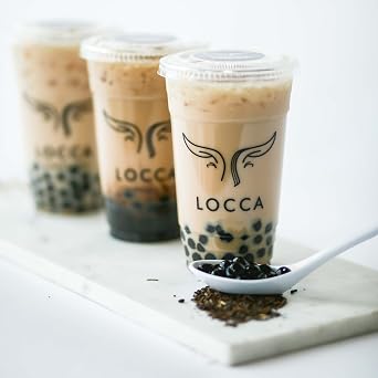 Brown Sugar Boba Tea Kit with Boba Pearls | Brown Sugar Syrup Bubble Tea Kit for up to 40 Drinks
