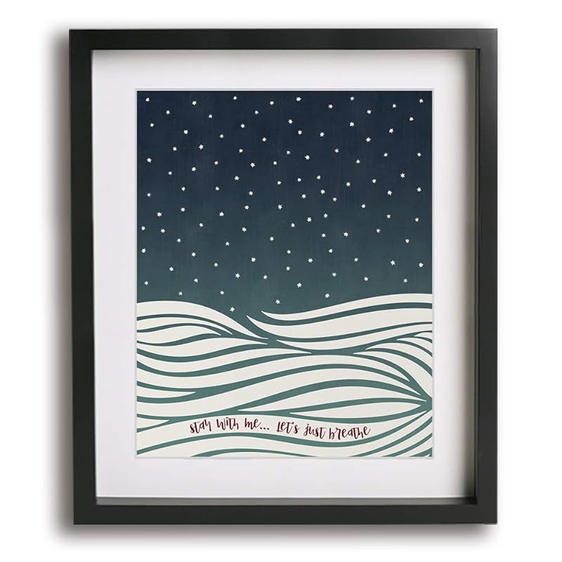 Pearl Jam Just Breathe inspired modern wall art prints