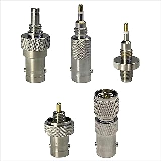 MONICONA 5pcs BNC Adapter Kits Test Connector for Motorola RF Applications, CB Radio, Handheld Ham Radio Antenna, Walkie Talkie, Mobile Radio