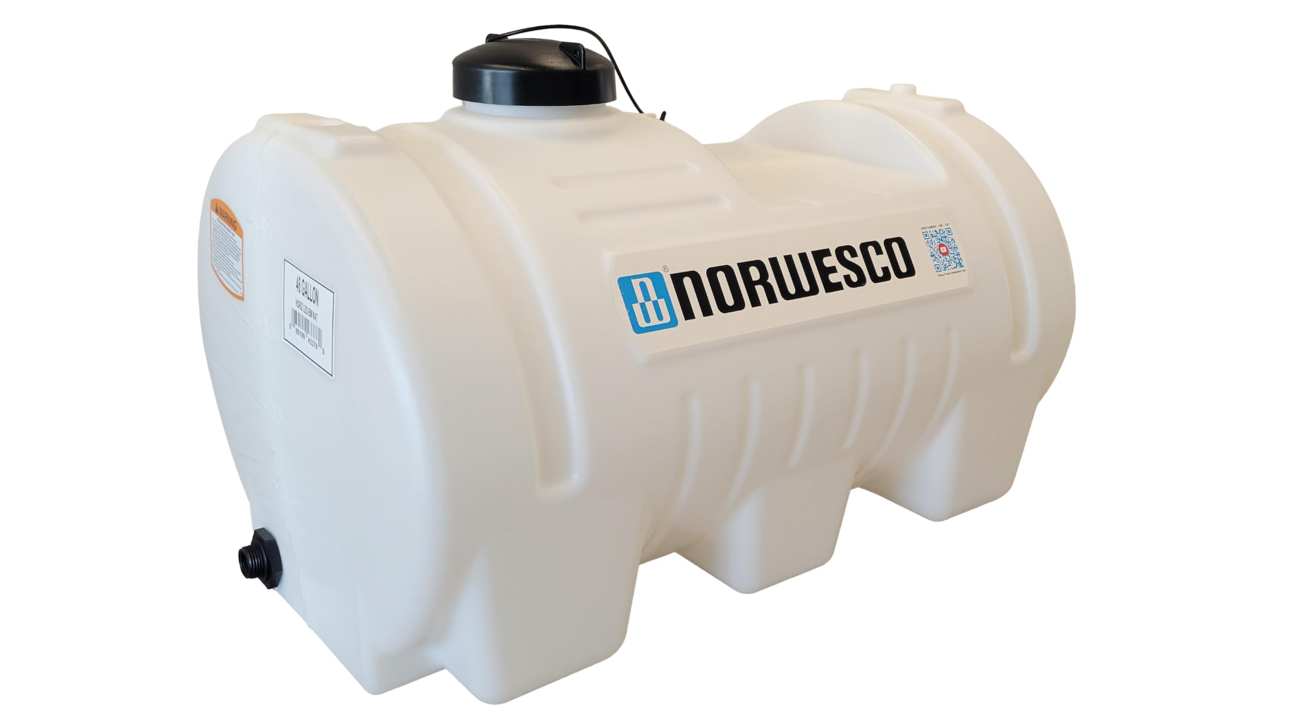 Norwesco 46-Gallon Horizontal Leg Utility Tank