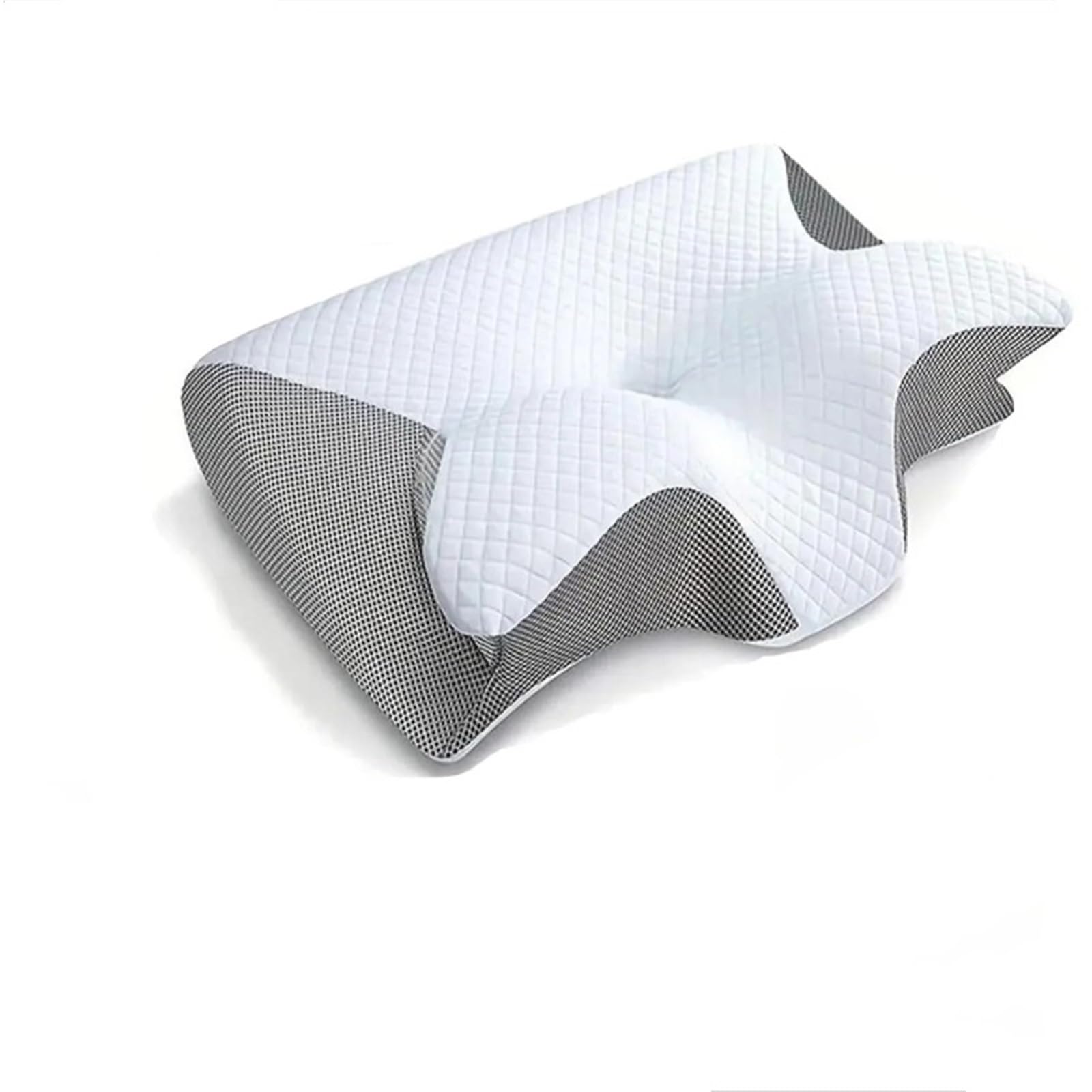 FGUJSUR Latex Pillow Sleep Apnea Pillow, Upgraded Memory Foam Cervical For, For Side Sleeper, Back Sleepers