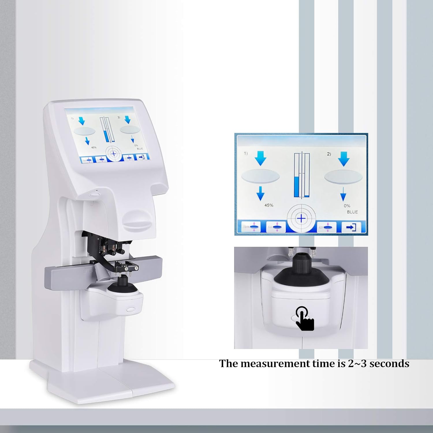 Auto Lensmeter Lensometer Focimeter Review Testing Measuring and Inspecting Equipment