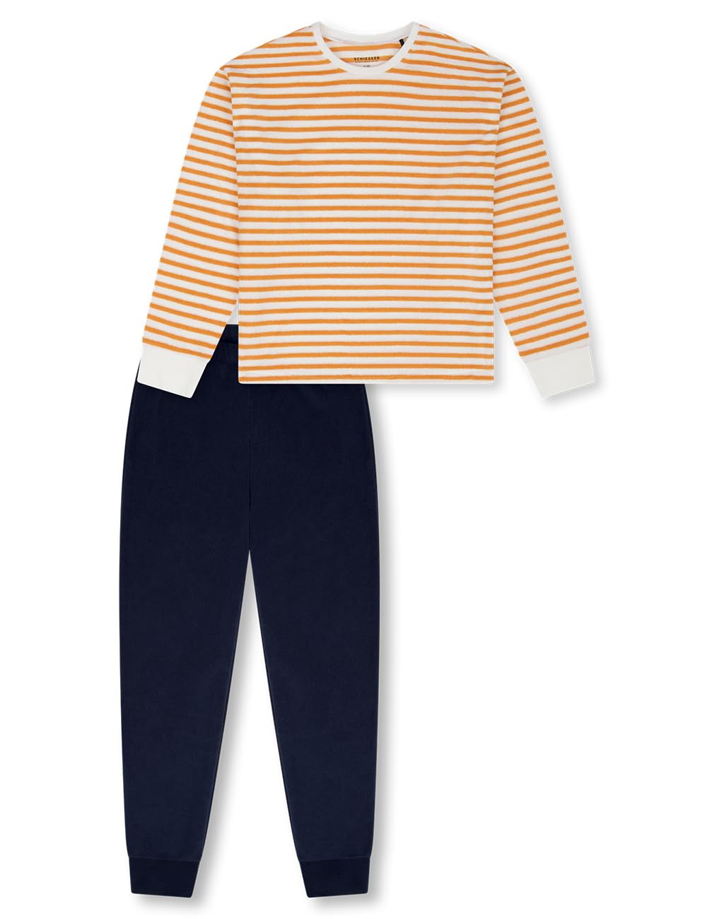 Schiesser Mädchen Schlafanzug Set Pyjama warme Qualitäten Frottee - Größe 140 bis 176
