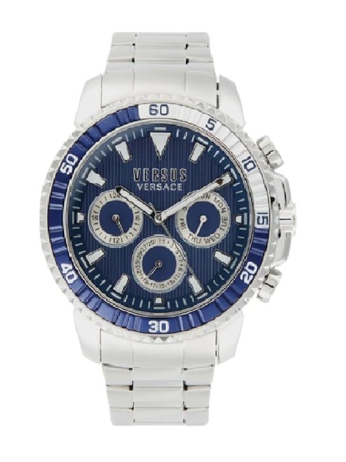 Versus Versace Watch For Men - Blue Dial - 34 MM