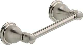 Delta Faucet AUB50-SN Aubrey Toilet Paper Holder, SpotShield Brushed Nickel