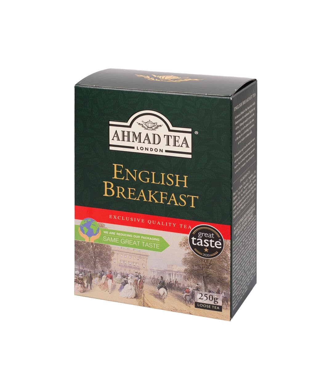 Ahmad Tea English Breakfast Té Negro Assam Ceilán Suelto 250 g