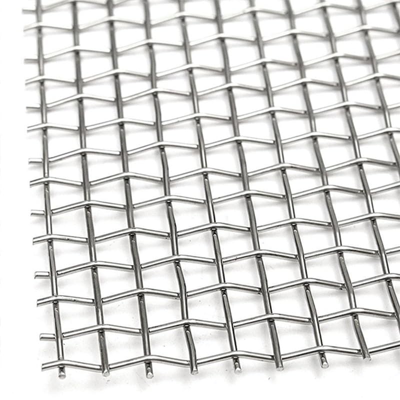 Edelstahl-Drahtgewebe-Set – 3 Moosgitter In 20x8, 8x8 Und 5x5 Cm, 2 Mm Maschenweite, Für Aquaristik, Terrarien Und DIY-Projekte