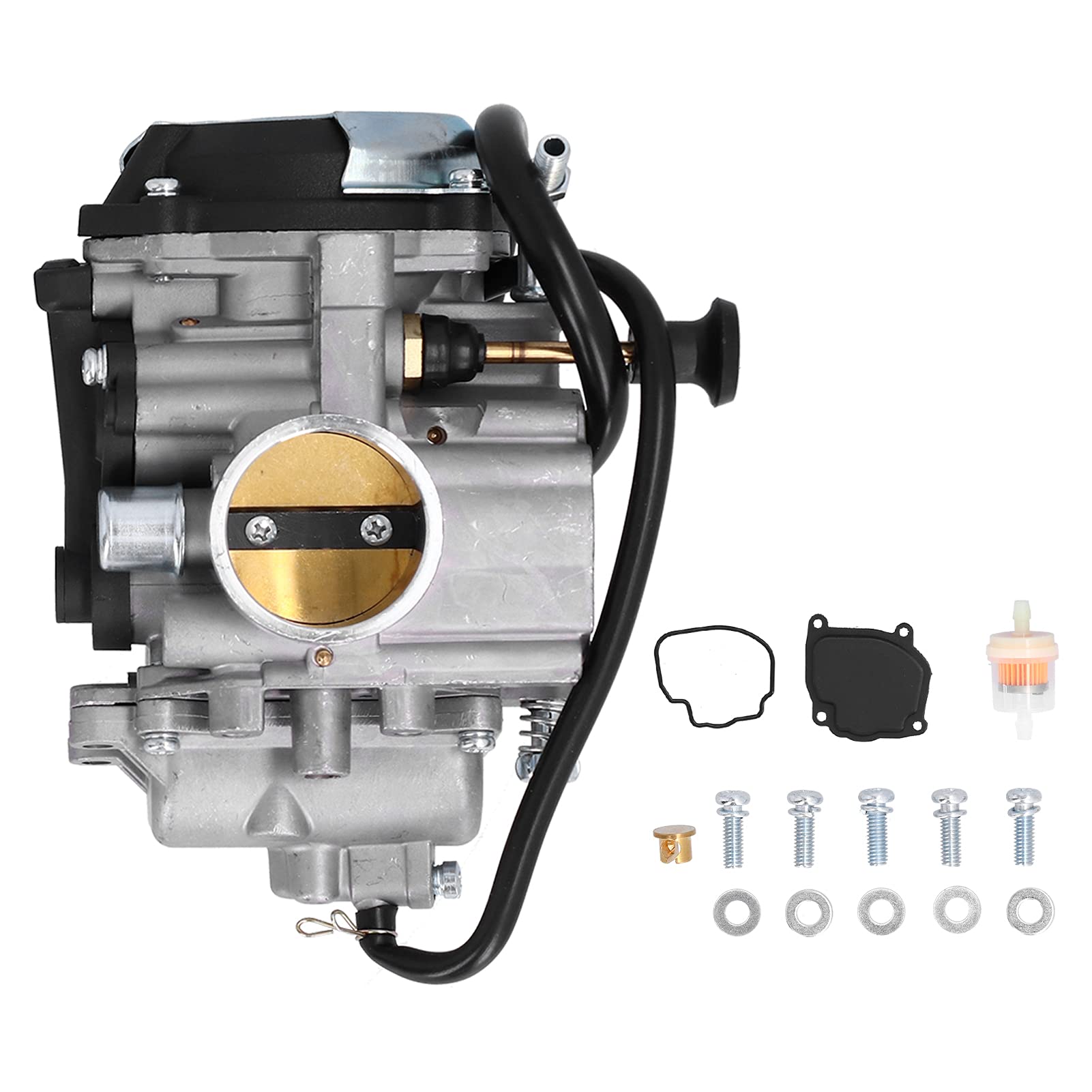 Carburatore per moto, sostituzione del carburatore ATV in lega di alluminio per Yamaha Bear Tracker 250 YFM250X 1999-2004