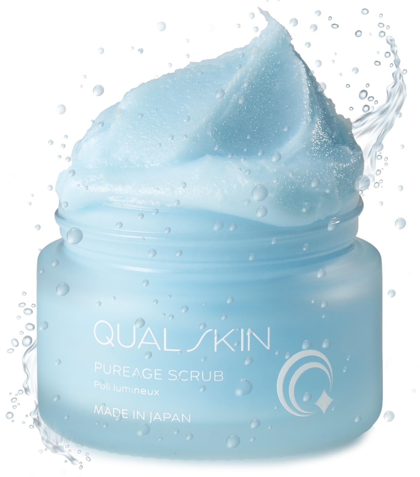 QUAL SKIN ピュアージュスクラブ 超微粒子洗顔 マグネシウム配合