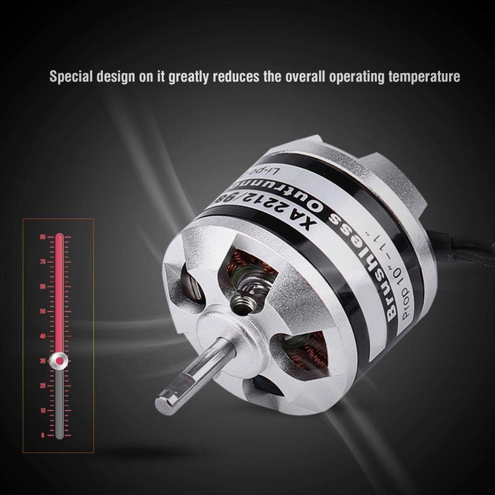 REES52 RC Drone Brushless Motor, Emax XA2212 980KV 2-3S Brushless Motor for RC Drone Quadcopter Multi-Rotor Aircraft Accessroy Parts 1