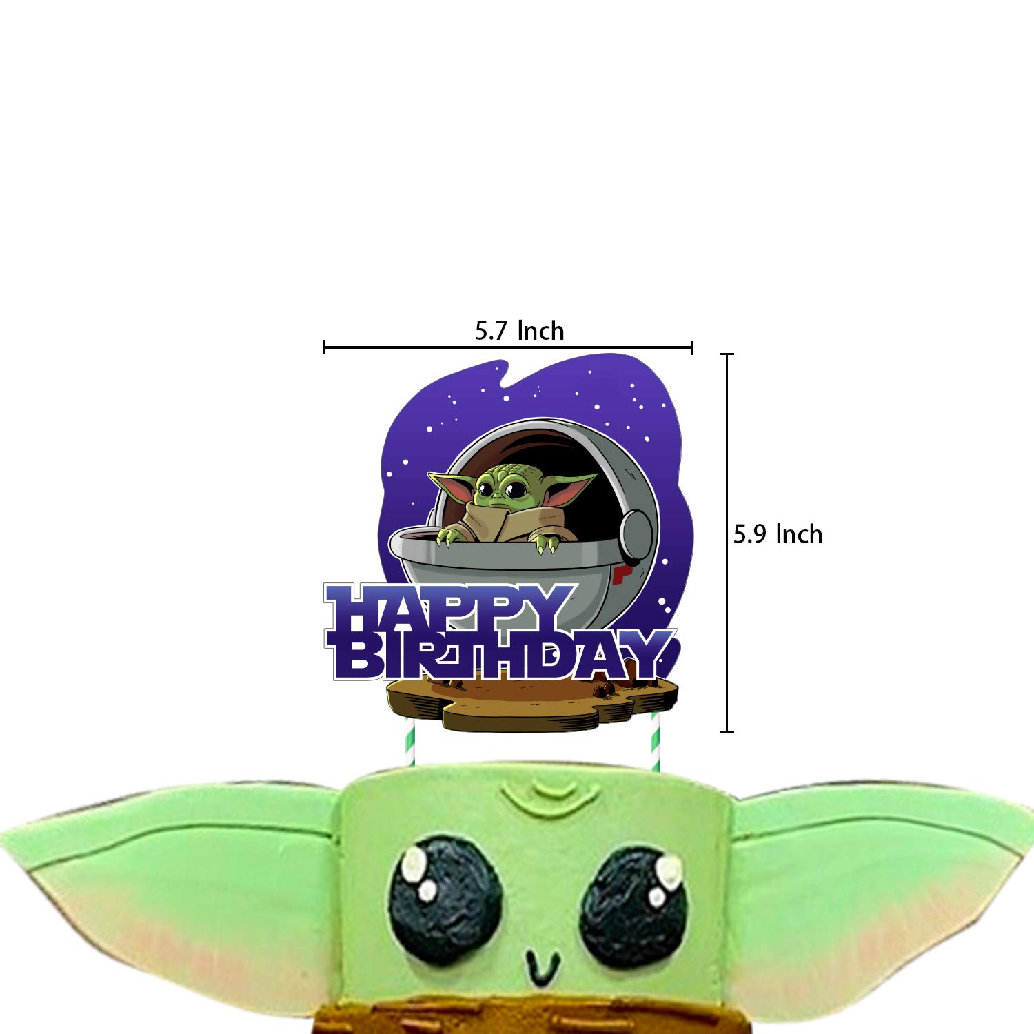 Baby Yoda Birthday Decorations Baby Yoda Birthday Part...B08TX6HT18