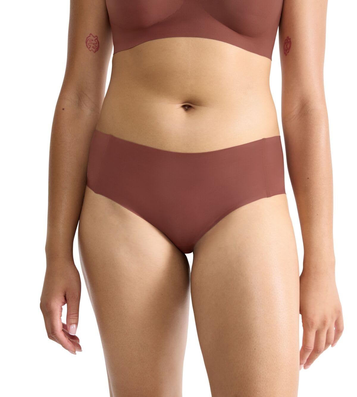 Sloggi Women's Zero Feel 2.0 Hipster Underwear, Burnt Henna, S