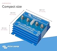 Vista 3 de Victron Energy ArgoDiode Aisladores de Batería 100-3AC (3 Baterías 100 amperios)