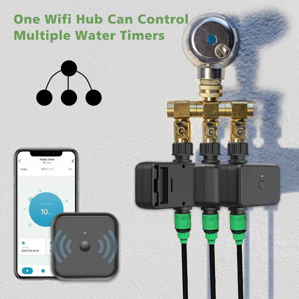 system nawadniania, Wifi Gardening, automatyczne nawadnianie, timer wody, automatyczne urządzenie nawadniające, sterowanie wykrywaniem deszczu na balkonie ogrodowym, inteligentne sterowanie