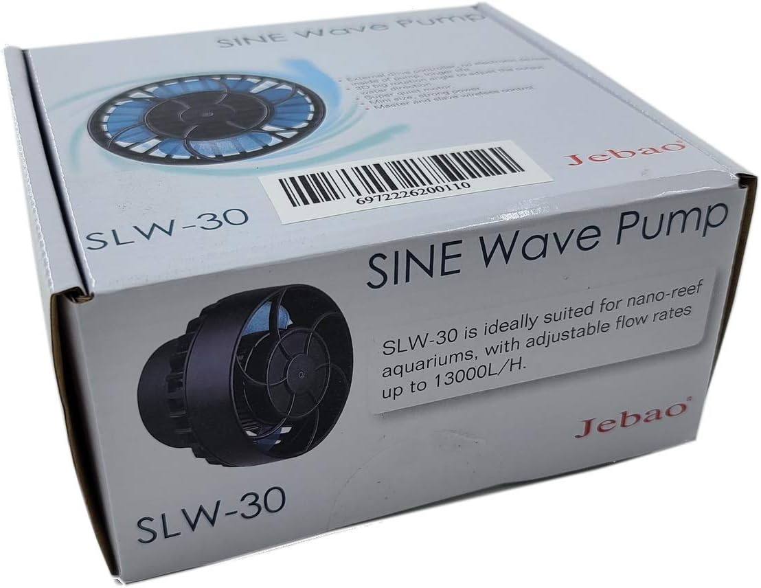 Jebao SLW-30 Compact Wavemaker 3434gph, Black