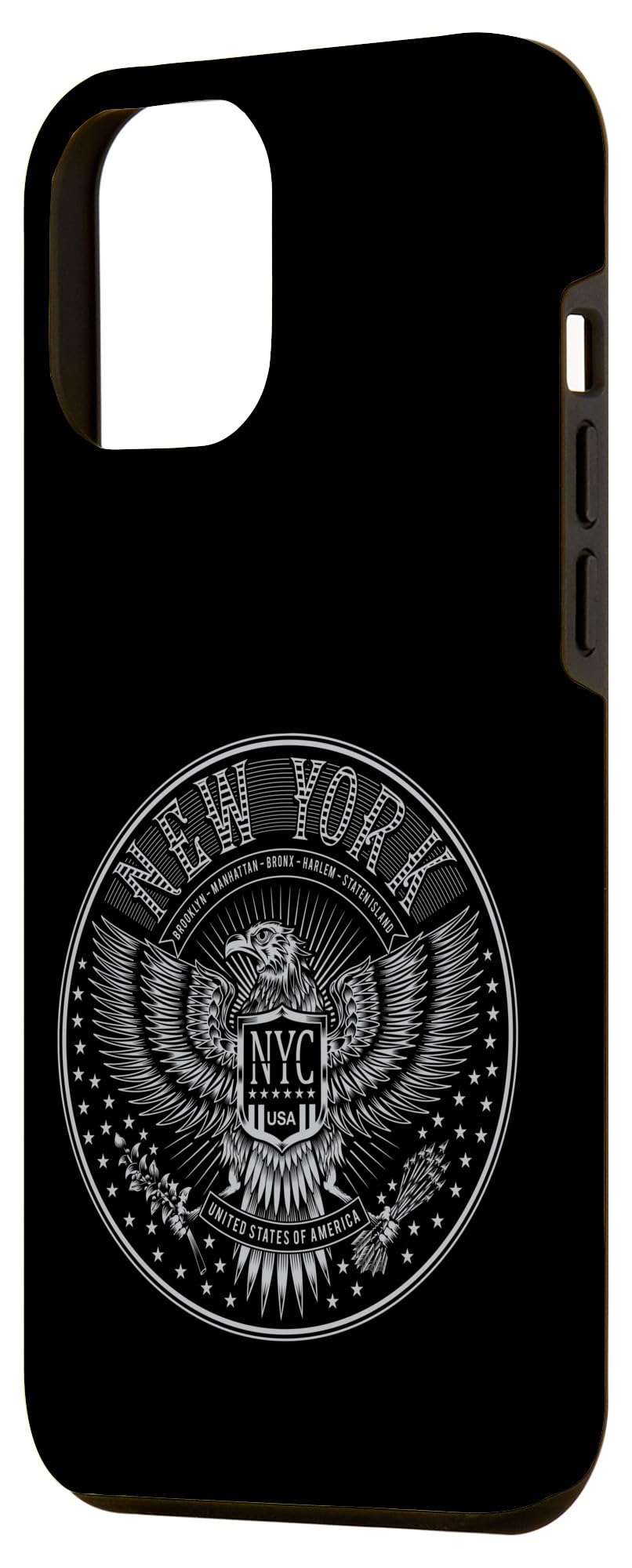 iPhone 14 Pro Max New York City Tee Shirts, USA Seal T-shirt, New York City Case - Image 2