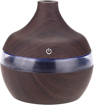 300ml Wood Humidifier, USB Electric Air Diffuser, Wood Humidifier, Essential Oil, Aromatherapy, Cool Mist, Humidifier Bedroom, Living Room,