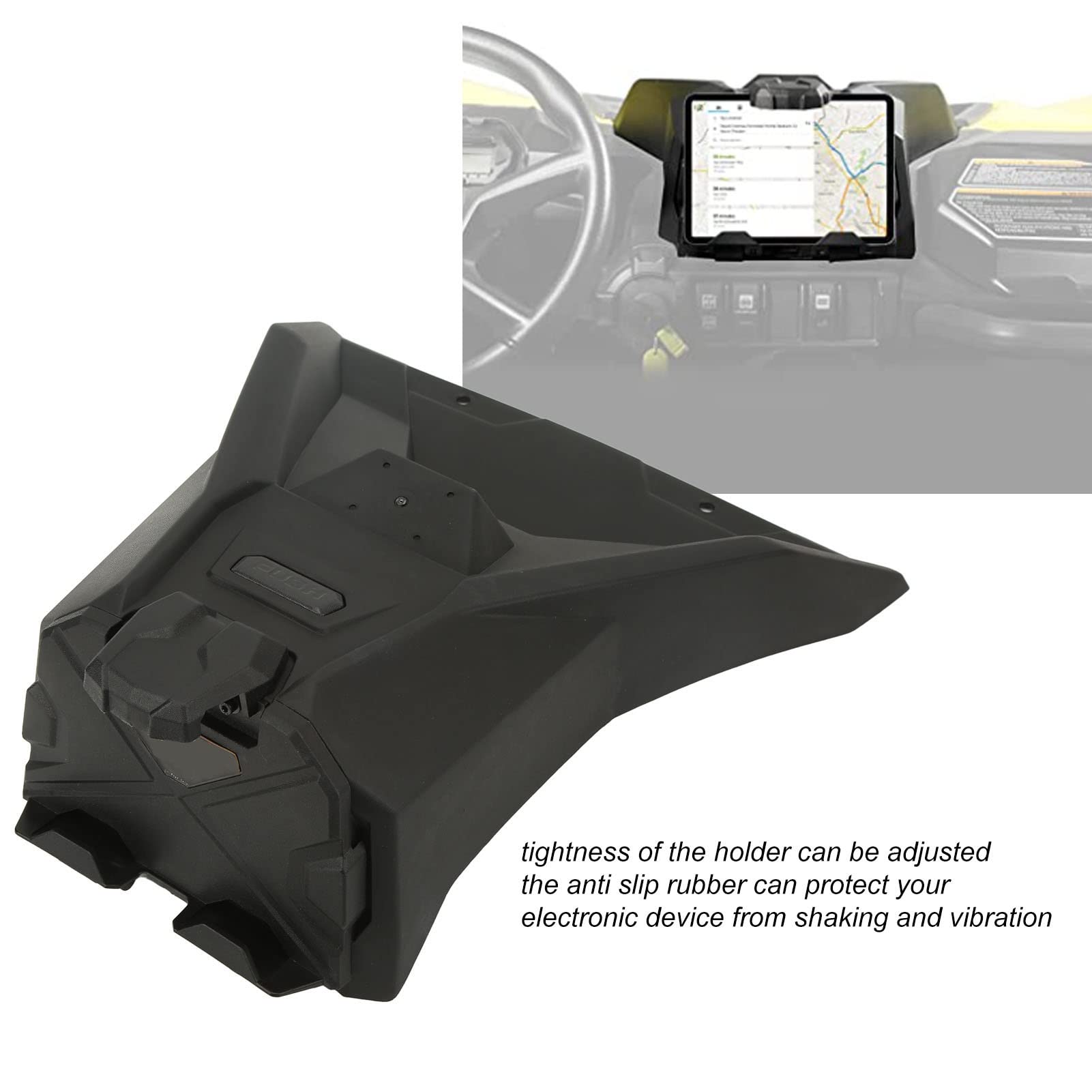 Generic UTV Mocowanie Telefonu, UTV GPS Tablet Uchwyt Telefonu Elektroniczne Mocowanie Urządzenia z Akcesoriami Polipropylen dla Maverick Sport 1000 2019-2022