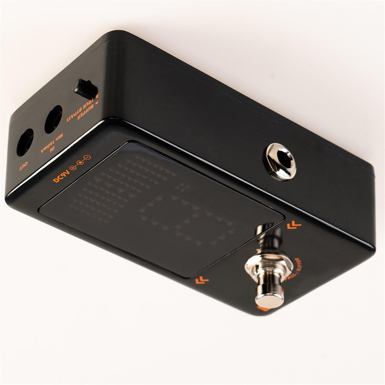 Effetti per Chitarra Buffer Tuner Pedal Pedale per Chitarra Altamente Preciso True Bypass O True Buffer modalità Buffer Effect Pedal