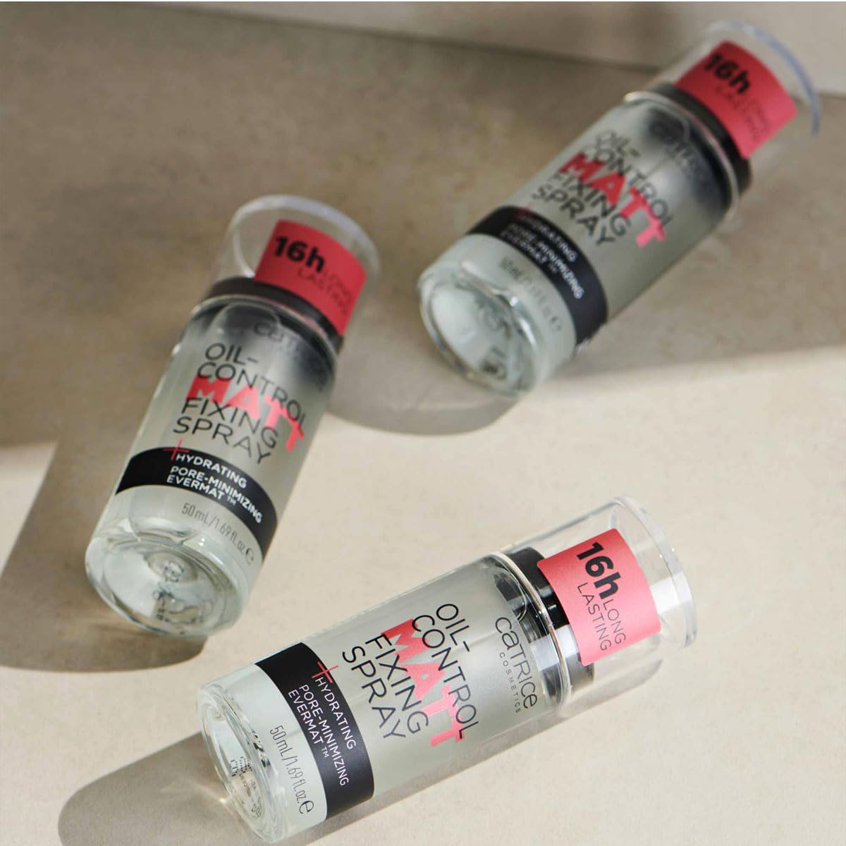 Catrice Matujący spray utrwalający Oil-Control, nawilżanie, długotrwały, matujący, naturalny, matowy (50ml)