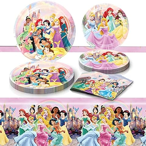 Princess Birthday Party Supplies Set by Samio Cover