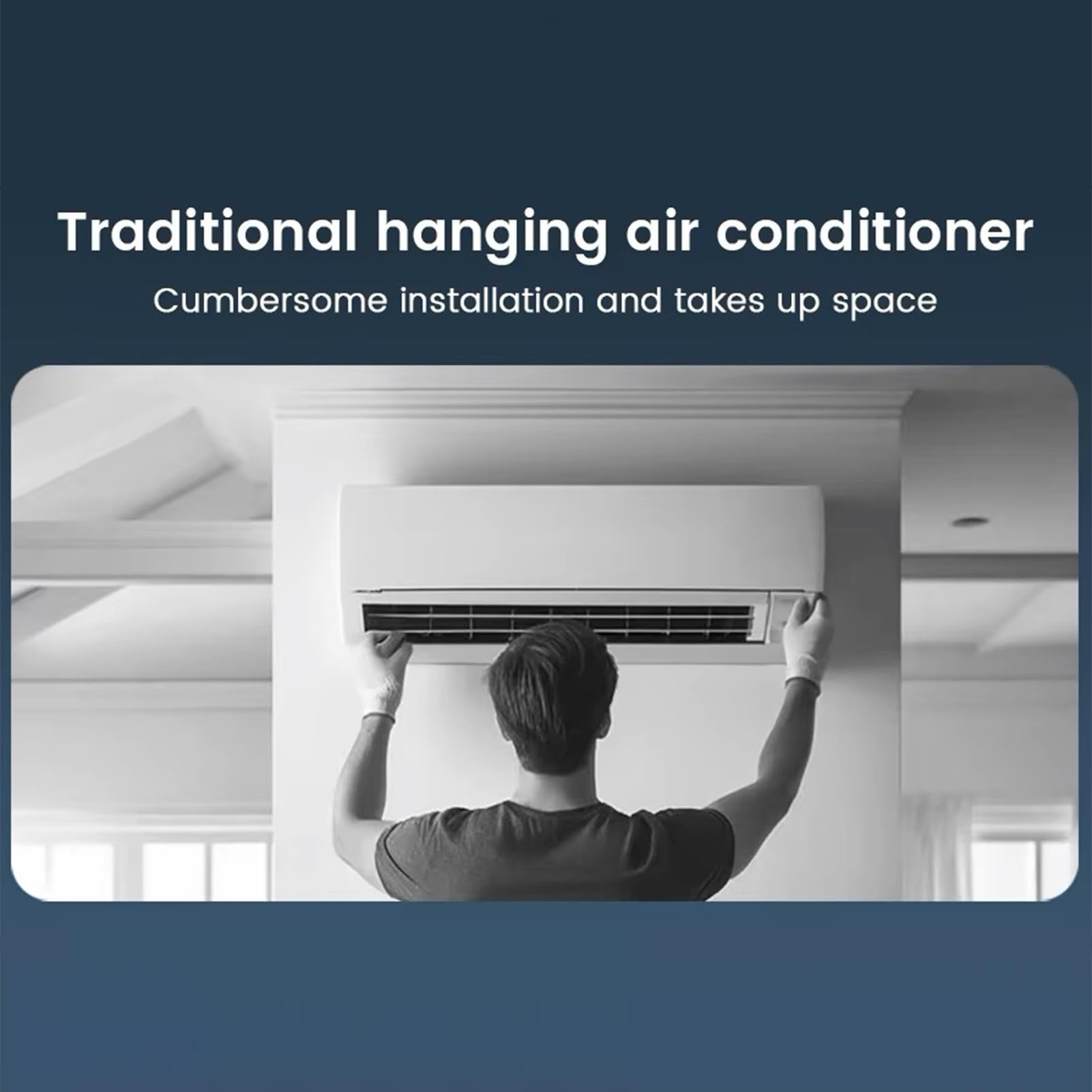 Luftkühler, tragbarer Ventilator mit Klimaanlage, 3 Geschwindigkeitsstufen mit kabellosem Ladegerät für Haus, Schlafzimmer, Camping, Auto, Badezimmer, Küche, Badezimmer