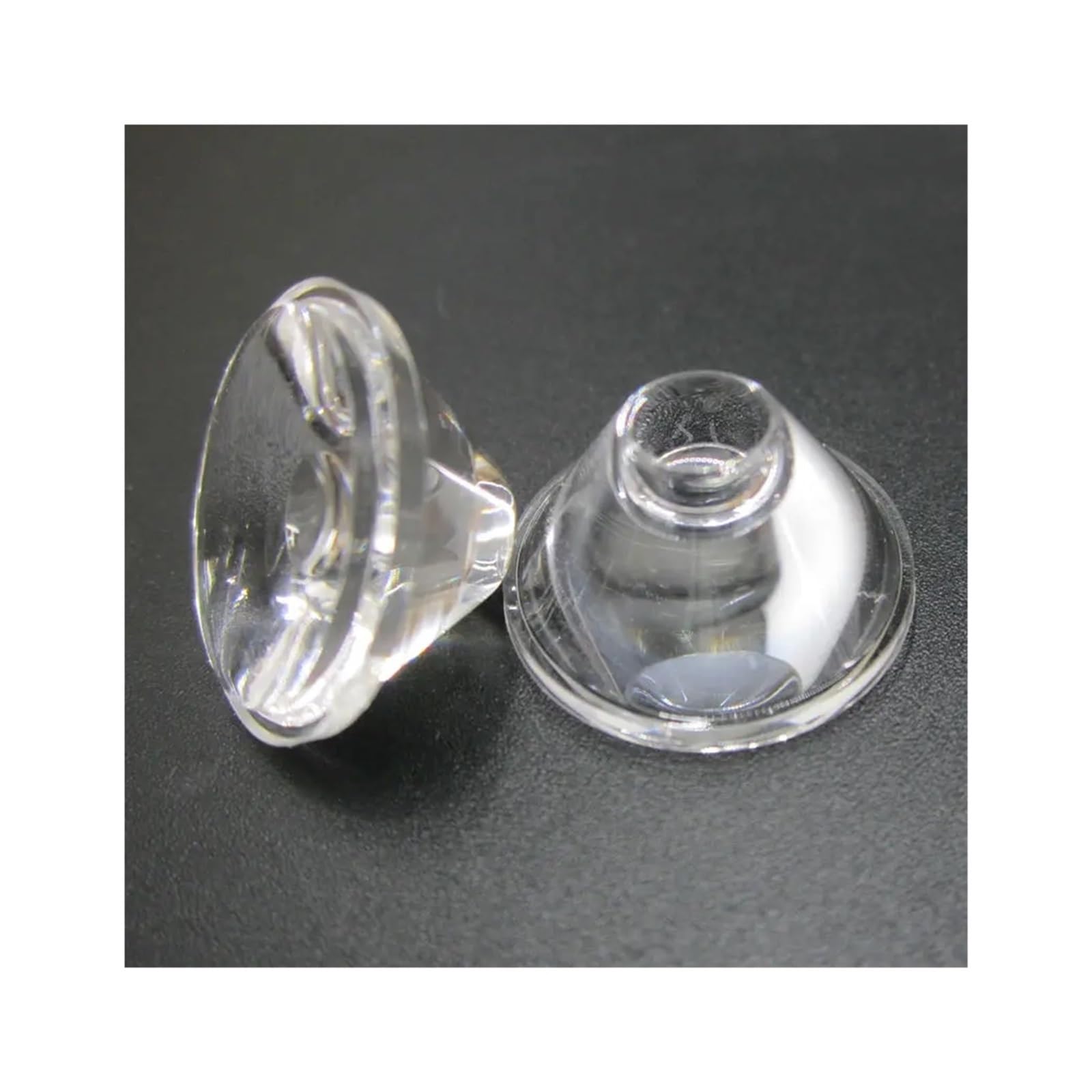50pcs LED Lens 1W 3W 5W 20MM Optical PMMA Flat Transparent Lenses 5 10 15 30 45 60 90 120 Degree For 1 3 5 Watt High Power LED Chip (Color : 50pcs, Degree : 30 Degree)