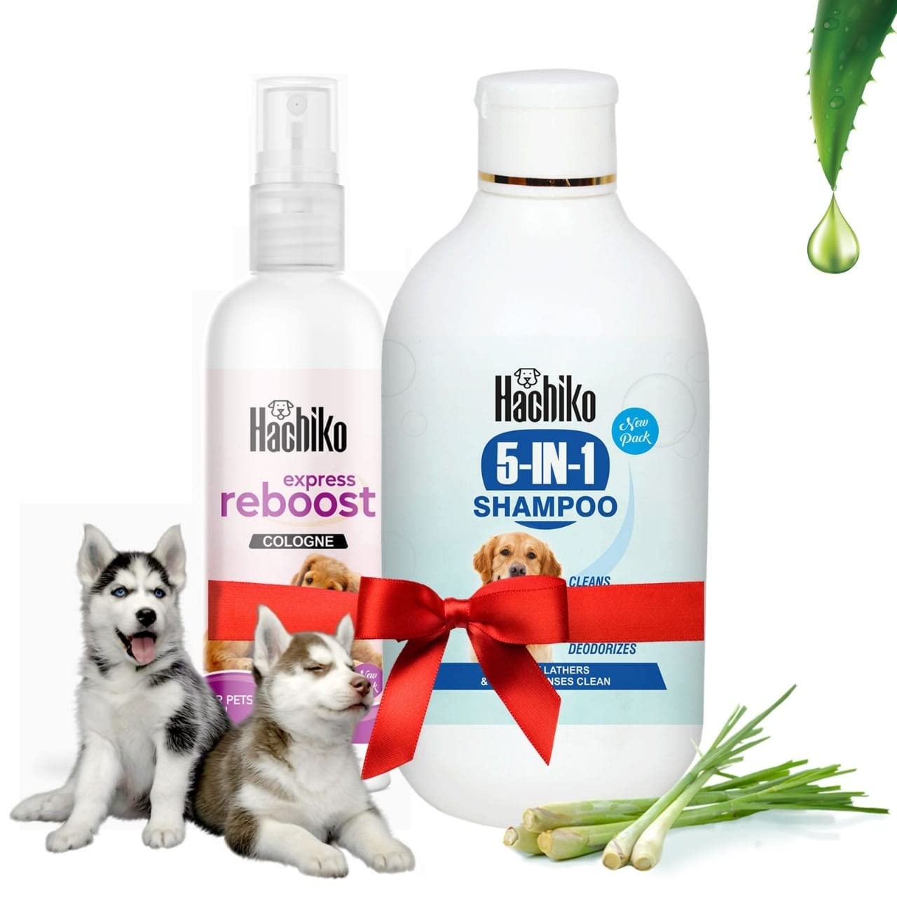 Hachiko:-5 in 1 Dog Shampoo+Reboost Dog Perfume Deodorizer | Dog Shampoo for Labrador, German Shepherd, Golden Retriever, Anti Dandruff,Shampoo for Dogs and Fleas Remover for Dogs(Combo of 2) (B09YRT37SY) Amazon Price History, Amazon Price Tracker