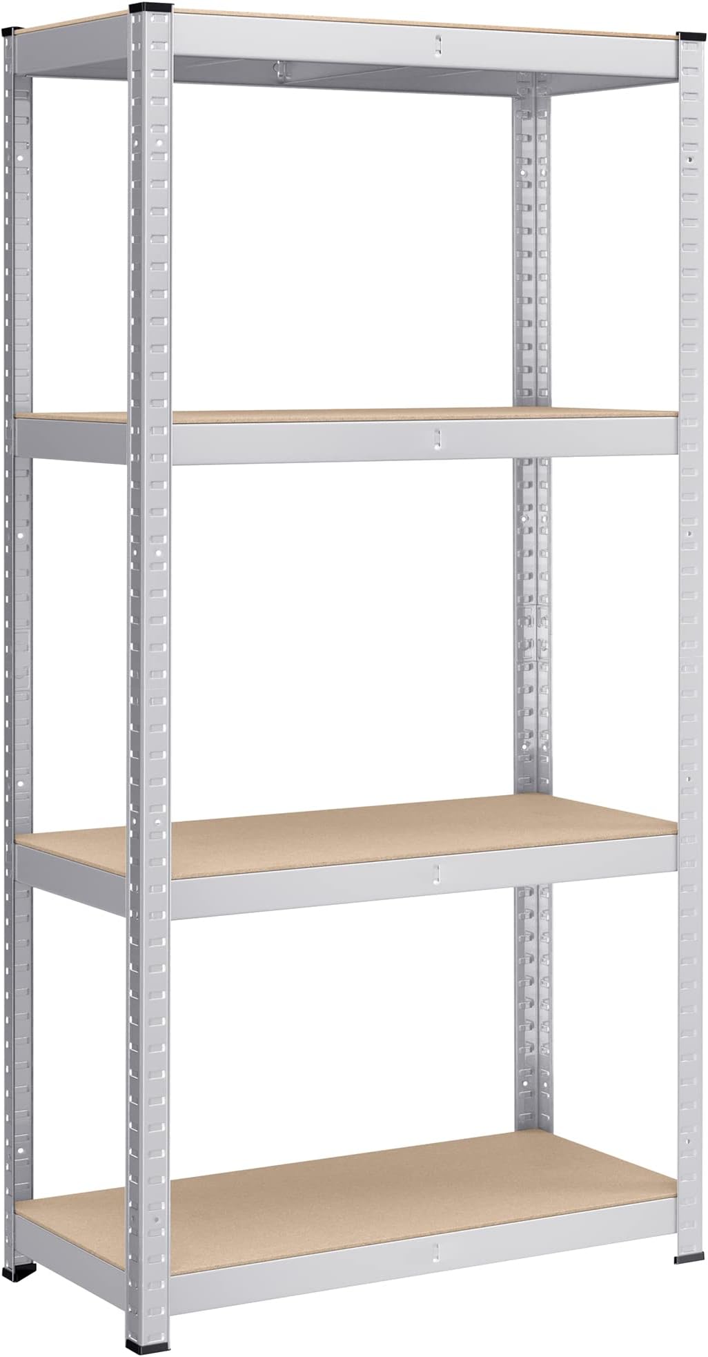 SONGMICS 4Tier Shelving Unit, Steel Shelving Unit for Storage