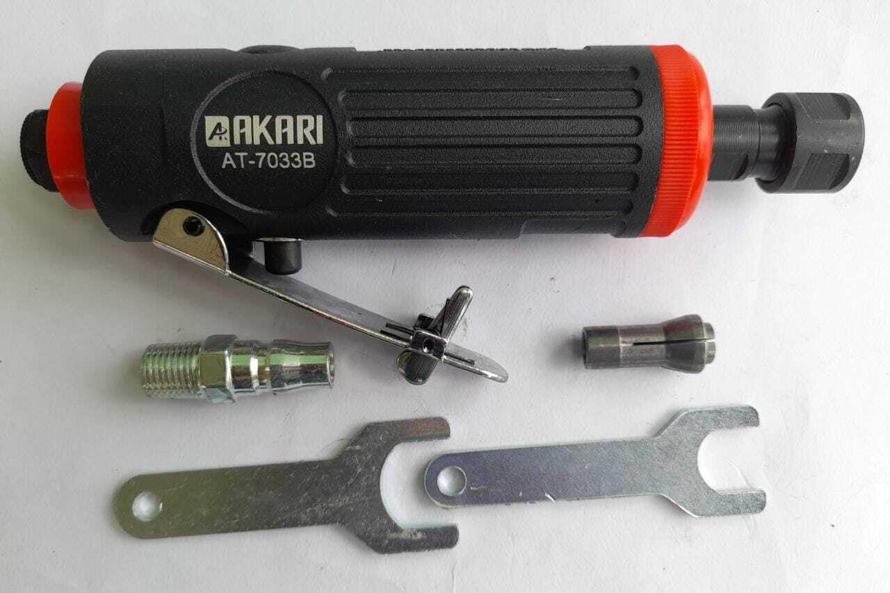 Redfox supply AKARI, AT-7033B, 6mm Die Grinder, Free Speed: 22000 RPM, Capacity: 6mm & 3mm, Weight:0.6kg, Working Pressure: 90 PSI (6.3 Bar) (B0C7KGRF5P) Amazon Price History, Amazon Price Tracker