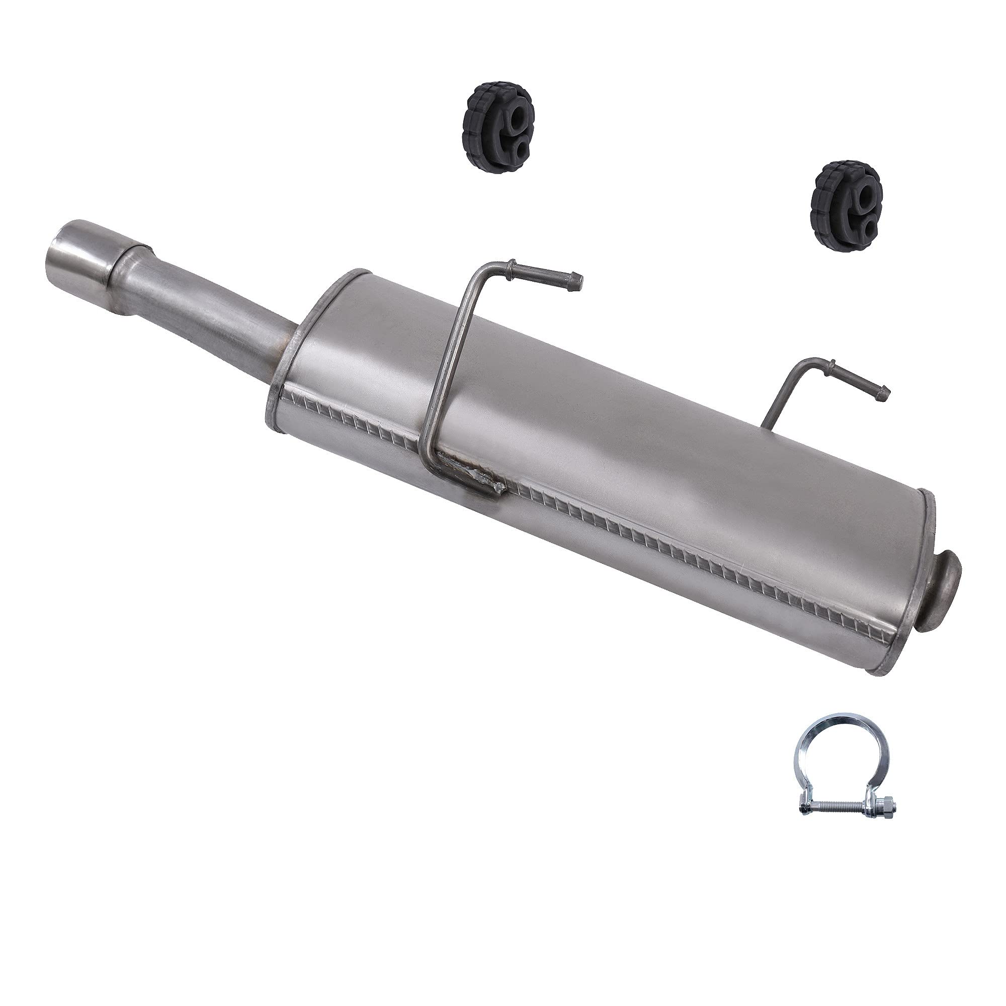 ATEC Germany Set di silenziatori di scarico 1x Silenziatore posteriore, con