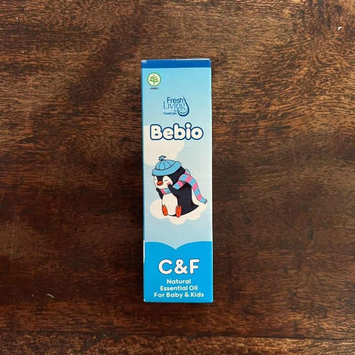 Fresh Living Bebio Natural Essential Oil for Baby and Kids C&F, 9 ml (Pack of 2)
