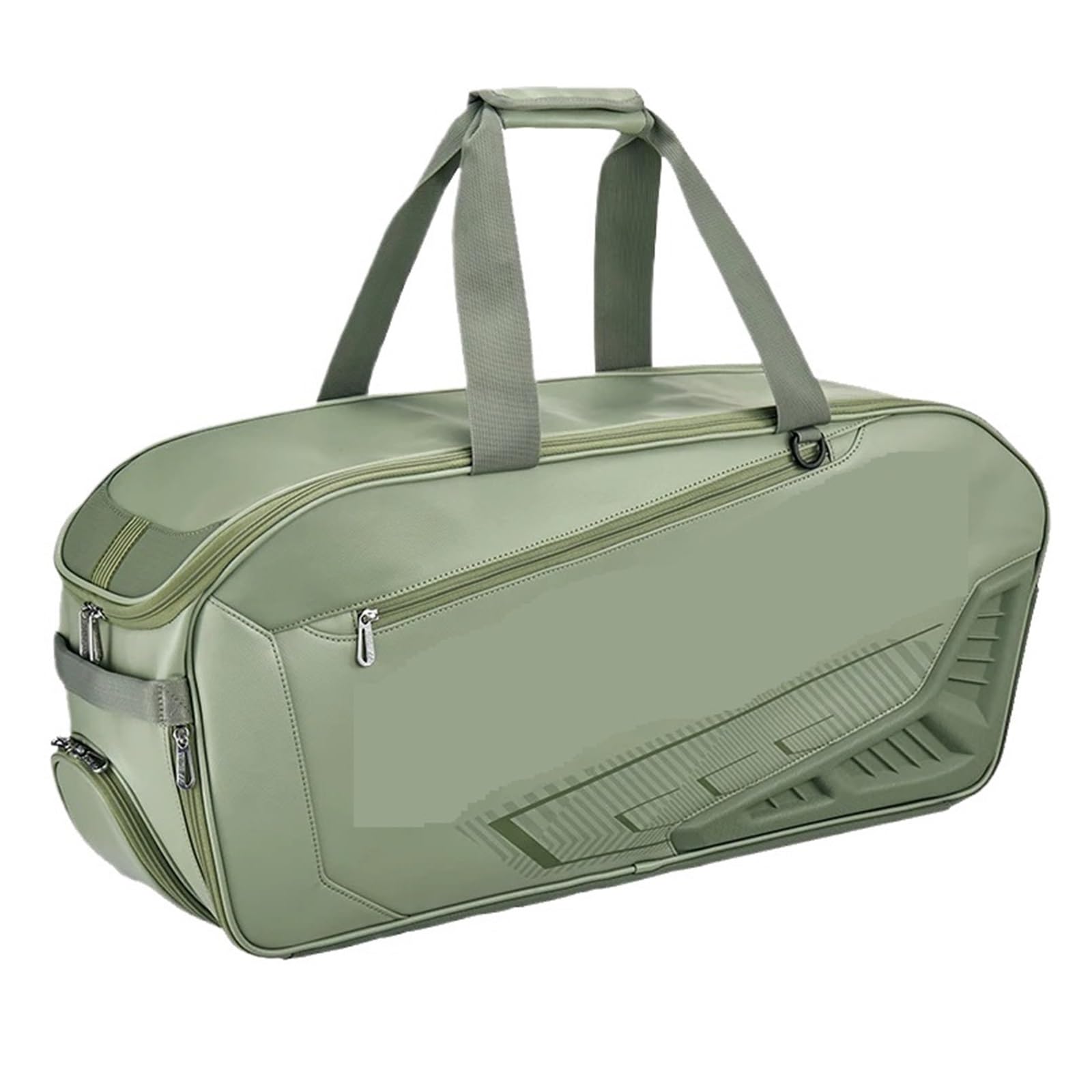 Zaino per Racchette da Tennis Borsa for Racchette da Badminton Borsa for Racchette in Pelle for 5-7 Racchette per Tennis, Badmintonon
